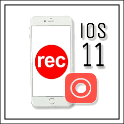 Запись видео экрана iPhone iOS 11 со звуком