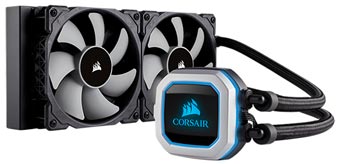Corsair Hydro Series H100i Pro RGB - жидкостное охлаждение