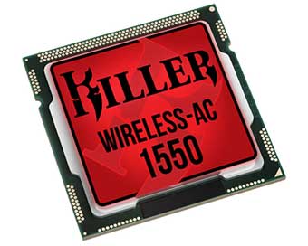 Обзор: Killer Wireless-AC 1550 wi-fi адаптера