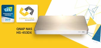 Qnap выпускает бесшумный мультимедийный NAS HS-453DX