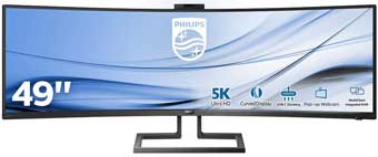 Обзор монитора Philips Brilliance 499P9H