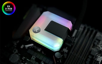 Процессорные кулера EKWB с замкнутым контуром AiO с RGB